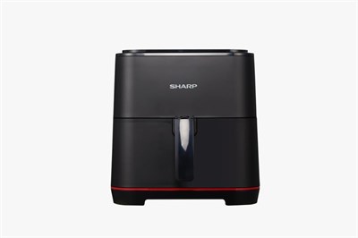 Аэрофритюрница Sharp 1450 Вт, объём 5 литров, 8 режимов приготовления, антипригарное покрытие — KF-AF50RT 1000012084 - фото 549404