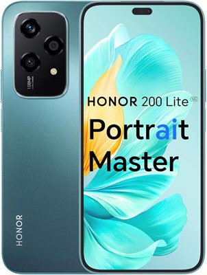 HONOR 200 Lite, 5G, две SIM-карты, 8 ГБ ОЗУ + 256 ГБ ПЗУ, 6,7-дюймовый дисплей AMOLED с защитой от выпадения, тройная задняя камера 108 МП, цвет Cyan Lake — версия для ОАЭ, официальная гарантия 1 год 1000012334 - фото 549963