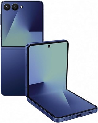 Samsung Galaxy Z Flip7, смартфон с искусственным интеллектом, синяя тень, 512 ГБ встроенной памяти, 12 ГБ оперативной памяти, 50-мегапиксельная камера для селфи, 3-нм процессор, аккумулятор 4300 мА·ч, гарантия производителя 1 год 1000012365 - фото 550101