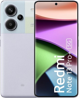Redmi Xiaomi Note 13 Pro Plus 5G Dual Sim 12 ГБ ОЗУ 256 ГБ ПЗУ — Fusion Purple, смартфон с дисплеем AMOLED 120 Гц, камерой 200 МП, процессором Snapdragon, длительным временем автономной работы и быстрой зарядкой 1000012406 - фото 550284