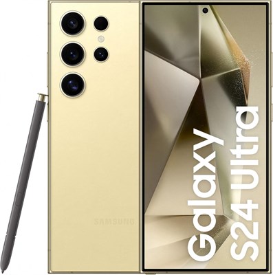 SAMSUNG Galaxy S24 Ultra, 256 ГБ, жёлтый, 12 ГБ ОЗУ, Android-смартфон, камера 200 МП (международная версия) 1000012425 - фото 550371