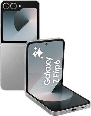 SAMSUNG Galaxy Z Flip 6 Dual SIM Silver Shadow 12 ГБ ОЗУ 256 ГБ 5G — версия для Ближнего Востока 1000012461 - фото 550550