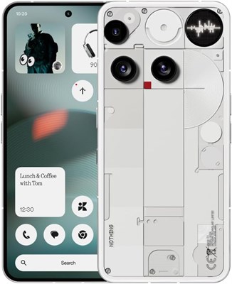 Телефон Nothing (3) A024 5G, 16 ГБ ОЗУ, 512 ГБ встроенной памяти, 6,67-дюймовый AMOLED-дисплей, 50-мегапиксельная камера, аккумулятор 5150 мА·ч, белый 1000012463 - фото 550559