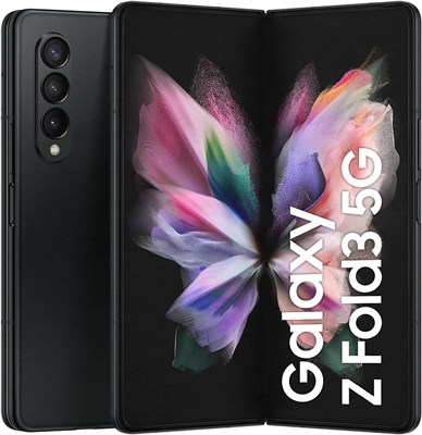 Смартфон Samsung Galaxy Z Fold3 5G с двумя SIM-картами и eSIM, 256 ГБ встроенной памяти и 12 ГБ ОЗУ, цвет Phantom Black 1000012603 - фото 551168