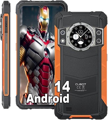 Защищенный смартфон CUBOT KINGKONG ACE 3 с дисплеем 6,583 дюйма, разрешением FHD+, 8 ГБ ОЗУ (с возможностью расширения до 16 ГБ), 256 ГБ ПЗУ, аккумулятором 5100 мА·ч, двумя SIM-картами 4G, Android 14, защитой от воды IP68/IP69K, NFC/OTG 1000012735 - фото 551727