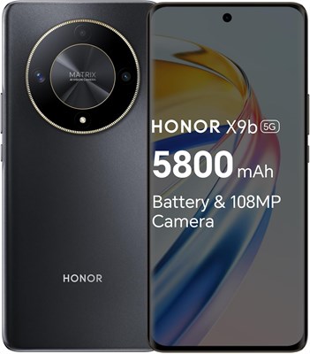 HONOR X9b 5G, 12 ГБ ОЗУ + 256 ГБ ПЗУ, две SIM-карты, изогнутый AMOLED-дисплей с частотой 120 Гц, аккумулятор 5800 мА·ч, тройная камера 108 Мп, цвет «полночный чёрный» 1000012748 - фото 551787