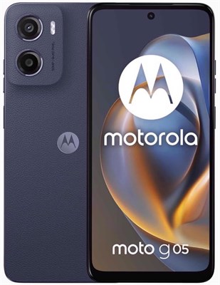 Motorola Moto G05 DUAL-SIM 128 ГБ ПЗУ + 4 ГБ ОЗУ (только GSM | CDMA не поддерживается), заводская разблокировка 4G/LTE (синий) — международная версия 1000012779 - фото 551915