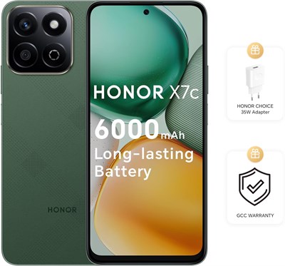 HONOR X7c Dual SIM 8 ГБ ОЗУ 256 ГБ Forest Green 4G — версия для Ближнего Востока 1000012797 - фото 551995