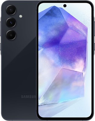Samsung Galaxy A55 5G A556E 256 ГБ, разблокированный Android-смартфон с двумя SIM-картами (латинский вариант/совместимый с США LTE) — потрясающий темно-синий 1000012863 - фото 552292