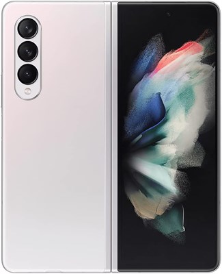 Мобильный телефон Samsung Galaxy Z Fold3 5G, складной Android-смартфон с SIM-картой, 512 ГБ, Phantom Silver (версия для Великобритании) 1000012889 - фото 552388