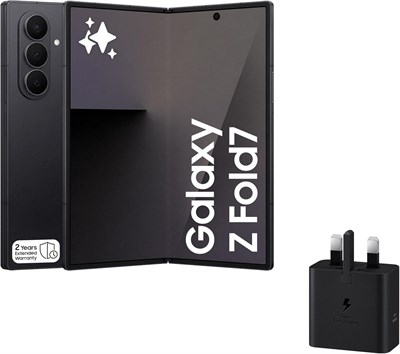 Samsung Galaxy Z Fold7, смартфон с искусственным интеллектом, Jetblack, 256 ГБ встроенной памяти, 12 ГБ оперативной памяти, камера 200 МП, 3-нм процессор, аккумулятор 4400 мА·ч, гарантия 2 года,  адаптер питания Samsung мощностью 25 Вт 1000012916 - фото 552490