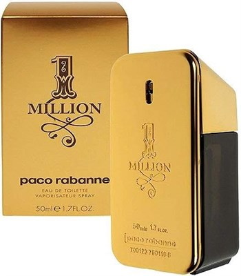 Paco Rabanne 1 Million For Men 50 мл - Туалетная вода 1000010500