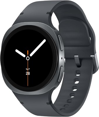 Смарт-часы Samsung Galaxy Watch 8 (2025) с Bluetooth, 40 мм, дизайн с подушечками, фитнес-трекер, функция отслеживания сна, функция отслеживания бега, показатель энергии, отслеживание пульса, графитовый цвет [версия для США, гарантия 2 года] 1000013149