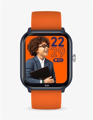 Стильные смарт-часы Smarties AE для девочек, мальчиков, детей, подростков, мужчин и женщин. Ультра-HD-дисплей, Bluetooth-звонки, фитнес-трекер с пульсометром (оранжевый) 1000013185