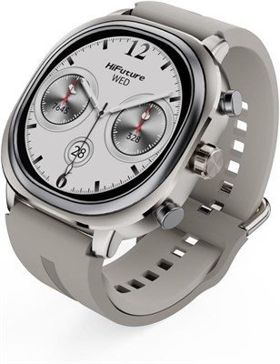 Смарт-часы HiFuture AIX LITE для мужчин и женщин, экран AMOLED 1,43 дюйма, беспроводные звонки, мониторинг сна и пульса, 8 дней автономной работы, водонепроницаемость IP68 — цвет шампанского золота 1000013259