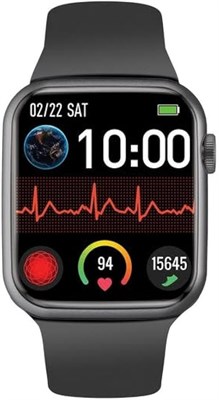 Умные фитнес-часы Promate Fitness, Bluetooth-часы с 30 спортивными режимами, 1,9-дюймовым TFT-дисплеем, 100 циферблатами, временем автономной работы 10–15 дней и водонепроницаемостью IP67 для Apple, Samsung, XWatch-B19-Graphite 1000013353