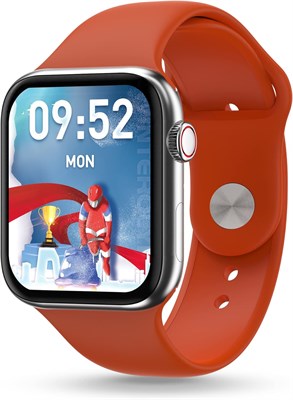 Смарт-часы Pebble Frost для мужчин и женщин, фитнес-трекер, 1,87-дюймовый водонепроницаемый изогнутый IPS-дисплей с узкой рамкой, пульсометр 24*7, голосовые помощники Google и SIRI, функция Winter Fire 1000013441