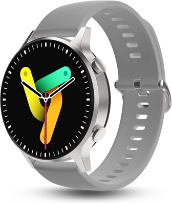 Смарт-часы Pebble Vast с 1,43-дюймовым AMOLED-дисплеем, функцией Always On Display для мужчин и женщин, функцией звонков по Bluetooth, пакетом Health Suite, несколькими спортивными режимами, премиальной сборкой, голосовым помощником на базе ИИ, монитором 1000013481