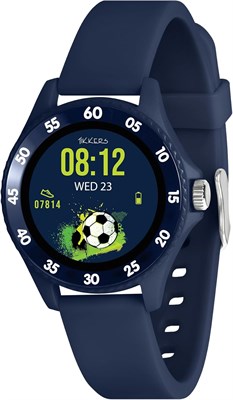 Умные часы Tikkers Smart Series 34 с тёмно-синим силиконовым ремешком, TKS34-0021 1000013487