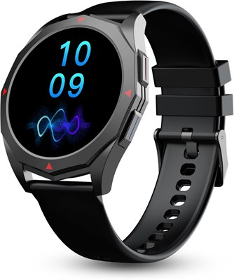 Смарт-часы Pebble Rio с HD-дисплеем 1,39 дюйма, функцией Bluetooth-звонков, сенсорным экраном, набором функций Health Suite, несколькими циферблатами, несколькими спортивными режимами, возможностью самостоятельного создания циферблатов, металлическим корп 1000013489