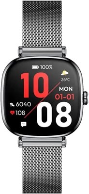 Умные часы Green Lion Princess — глянцевый черный 1000013505