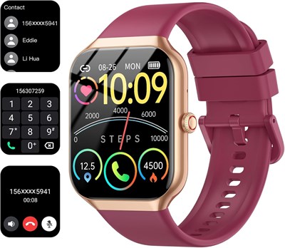 Умные часы Fempoin, умные часы для мужчин и женщин, 110 спортивных режимов, фитнес-часы, шагомер, водонепроницаемые смарт-часы IP68 с датчиком сердечного ритма во время сна 1000013554