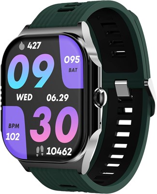 Pebble Alive AMOLED-дисплей 1,99 дюйма (5,05 см), быстрые уведомления, функция Always On Display, Bluetooth-вызовы, Health Suite, режим «Мультиспорт», Father Touch, несколько циферблатов, голосовой помощник с искусственным интеллектом, монитор сна 1000013564