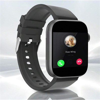 Умные часы для мужчин Android/iOS - Bluetooth, водонепроницаемые фитнес-часы с монитором сердечного ритма и сна для Android iOS (черные). 1000013573