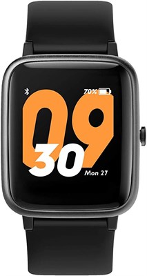 Умные часы Xcell Watch G1 с лёгким корпусом, ярким 1,3-дюймовым TFT-дисплеем, 7-дневным временем автономной работы, пульсометром, шагомером и GPS-трекингом — чёрные 1000013607