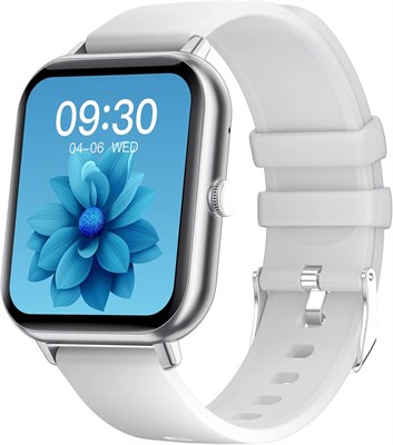 Умные часы zodvboz для женщин и мужчин, фитнес-трекер с 1,83-дюймовым IPS-дисплеем, водонепроницаемостью IP67, голосовыми вызовами HD, шагомером для измерения артериального давления и уровня кислорода в крови, многоспортивными режимами и женским здоровьем 1000013638