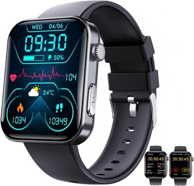 Умные часы для мужчин и женщин, интеллектуальное управление здоровьем, ЭКГ, ИМТ, вариабельность сердечного ритма, мониторинг сна, экстренный вызов в одно касание, для комплексного управления фитнесом и для любителей фитнеса, уход за телом пожилых людей 1000013656