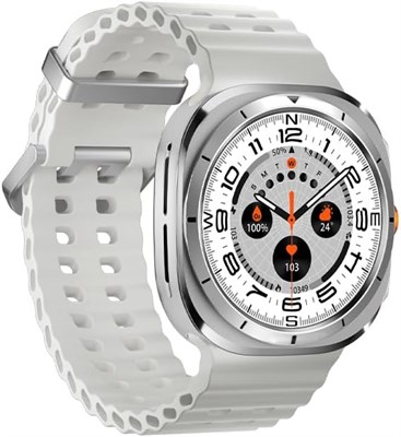 Умные часы Charome T14 Ultra: стильная серебристая версия с функциями мониторинга здоровья, отслеживания фитнеса, GPS, отслеживания сна, длительным временем автономной работы, водонепроницаемостью, сенсорным дисплеем и оповещениями со смартфона. 1000013672