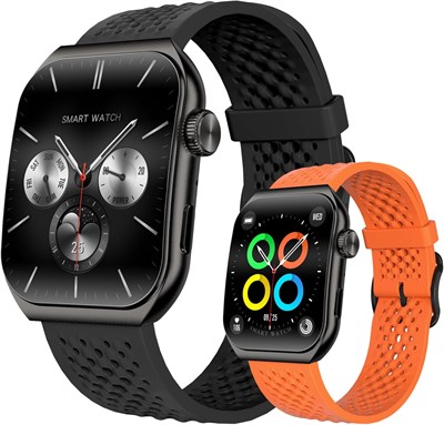 Смарт-часы 2025 года для мужчин и женщин, фитнес-трекер с более чем 100 спортивными режимами, пульсометром/датчиком сна/шагомером, водонепроницаемые женские часы IP68, фитнес-часы для Android iOS (AM10B) 1000013700