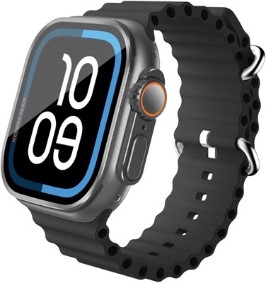 Умные часы Moxedo Lexor+ для Android и iOS с 2,04-дюймовым дисплеем Super AMOLED — Bluetooth-звонки, чат GPT, более 100 спортивных режимов, фитнес-трекер и фитнес-трекер, водонепроницаемость IP68 (черные) 1000013724