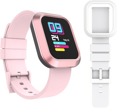 Женские многофункциональные смарт-часы iTouch TF412A-C12, цвет розовое золото/розовый 1000013725