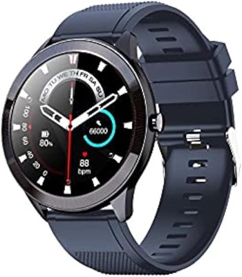 Смарт-часы Xcell CLASSIC 2 с фитнес-трекером и круглосуточным пульсометром, водонепроницаемые, IP68, большой экран с 1,28-дюймовым дисплеем, функцией напоминания о звонках и сообщениях для телефонов iPhone и Android - синий 1000013753