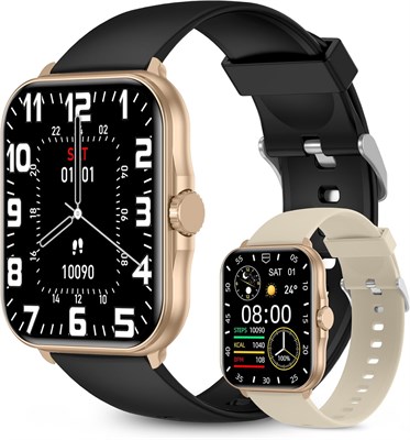 Умные часы TOTULIFE STORM V с функцией звонков по Bluetooth — золотые 1000013761