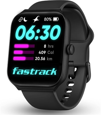 Умные часы Fastrack Limitless FS1 | Самый большой 1,95-дюймовый изогнутый дисплей Horizon | Синхронизация звонков по Bluetooth версии 5.3 | Встроенный помощник Alexa | До 5 дней автономной работы | Чипсет ATS с нулевой задержкой | Более 100 спортивных реж 1000013849
