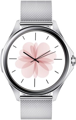 Умные часы SEEKEN Gravity Gleam для женщин | Длительное время автономной работы | Дисплей AMOLED | Водонепроницаемость IP67 | Умные часы премиум-класса. (Светло-серый) 1000013870