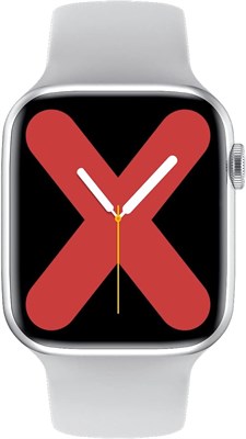 Умные часы Xtouch X7, белый, Bluetooth, пульсометр, фитнес-трекер, сенсорный экран, 44 мм, USB, большой 1000013894