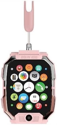 Детские умные часы HainoTeko FG-1 с поддержкой 5G, поддержкой SIM-карт, фронтальной и задней камерами (розовые) 1000013916
