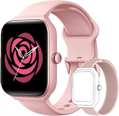 Умные часы TOOBUR для женщин со встроенной Alexa, 1,95-дюймовым фитнес-трекером с функцией ответа/вызовов, водонепроницаемостью IP68, пульсометром, трекером сна, 100 спортивными режимами, совместимыми с Android iOS 1000013920