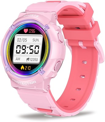 Умные часы Azonee Kids, водонепроницаемые детские фитнес-часы со спортивными режимами, шагомером, пульсометром, будильником и функцией отслеживания сна для девочек и мальчиков от 6 лет 1000013962