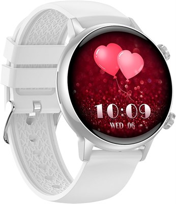 Умные часы G-Tab GT9 для женщин, 1,1-дюймовый AMOLED-дисплей, аккумулятор 220 мА·ч, поддержка Android и iOS, пульсометр, датчик кислорода в крови, спортивный режим, уведомления о сообщениях 1000013967