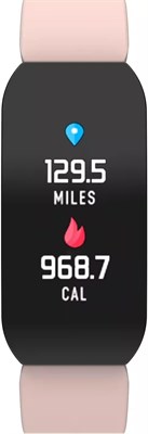 Умные часы iTouch 500141B-G12 унисекс с функцией отслеживания активности, чёрный/розовый 1000013969