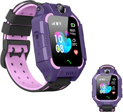 Детские умные часы LFsotian, поддержка SIM-карт, управление с помощью сенсорного экрана, входящие звонки, SMS, поддержка будильника, голосовой чат, водонепроницаемые часы IPX7, водонепроницаемые детские часы 1000014023