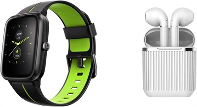 Умные часы Xcell Watch G1 с лёгким корпусом, ярким 1,3-дюймовым TFT-дисплеем, 7-дневным временем автономной работы, пульсометром, шагомером и GPS-трекингом — чёрно-красный + Soul 2 Pro 1000014065