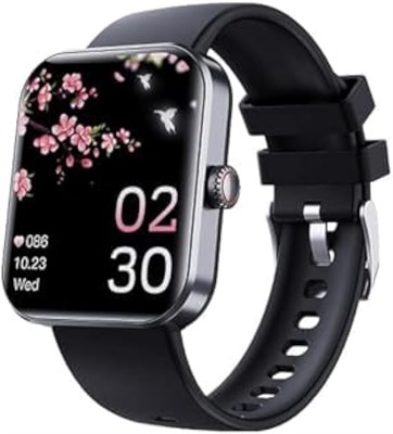 Умные часы DISXKAER 2024 для мужчин и женщин, мониторинг уровня глюкозы в крови, фитнес-трекер, пульсометр, чёрный 1000014099