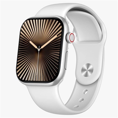 Умные часы Porodo Magnifico 3 HD TFT с серебристым циферблатом и двумя ремешками (силикон + 1000014101