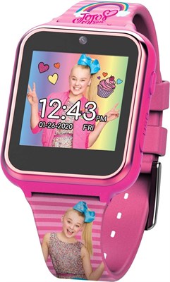 Умные часы Accutime Kids Nickelodeon JoJo Siwa с сенсорным экраном для девочек, мальчиков и малышей — селфи-камера, обучающие игры, будильник, калькулятор, шагомер и многое другое 1000014213